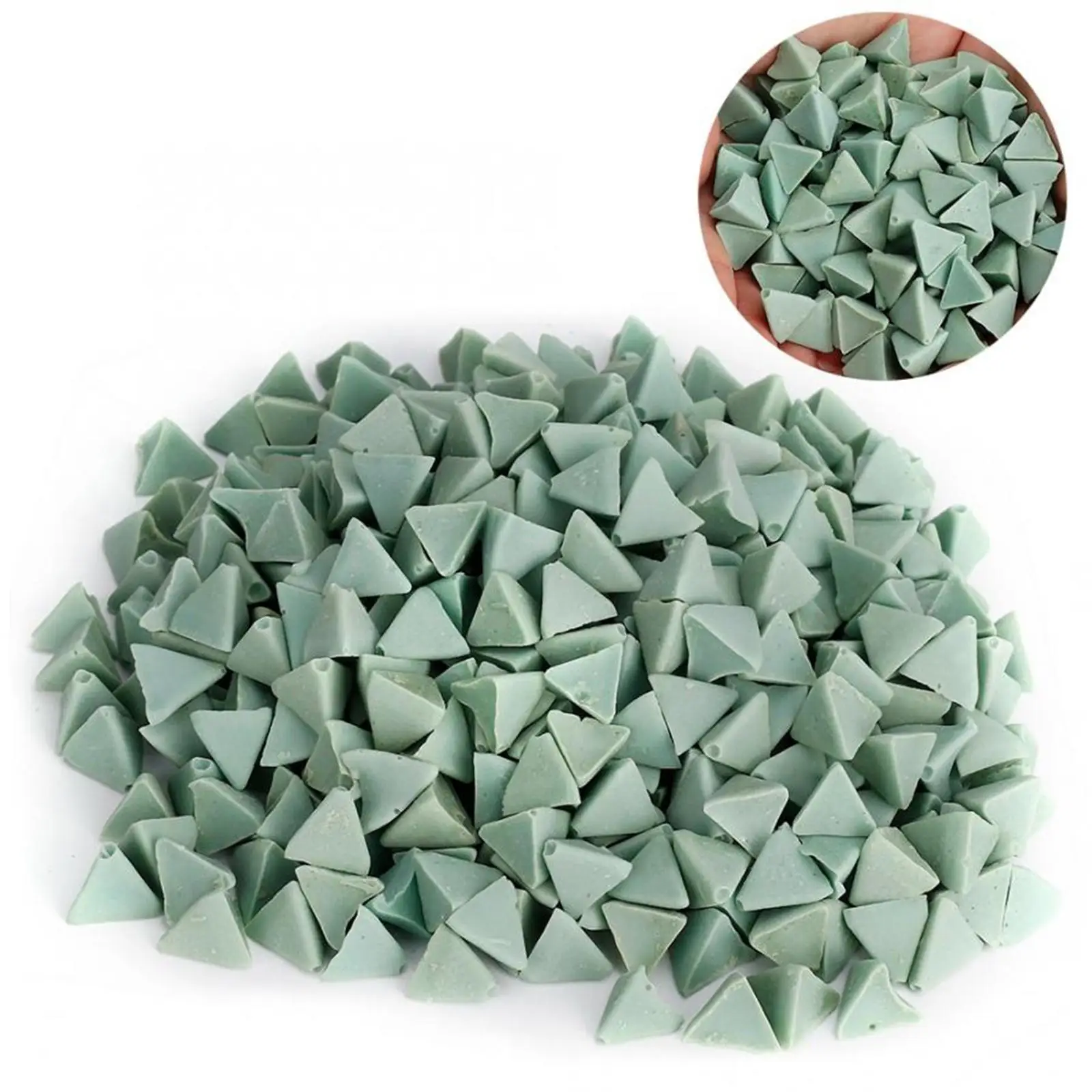 

Abrasive Tumbling Media Polishing Beads Finishing Material for Jewelry Making Tool Set and DIY Craft Kit