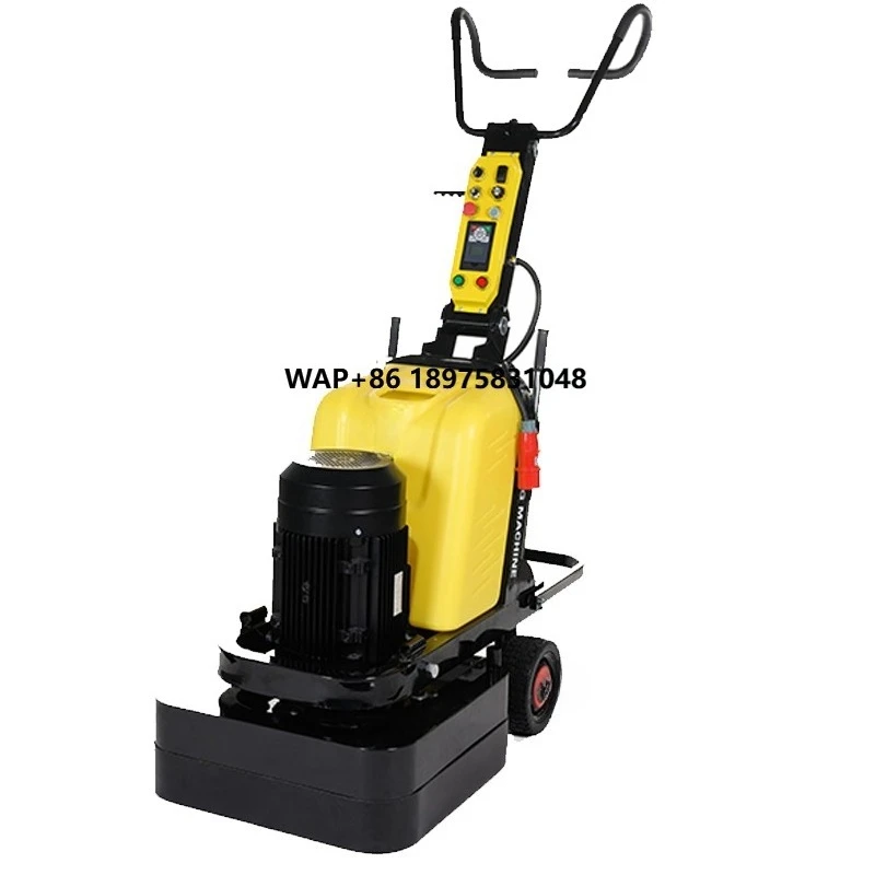 Advanced planetary concrete ground grinder and polisher for precision grinding and polishing