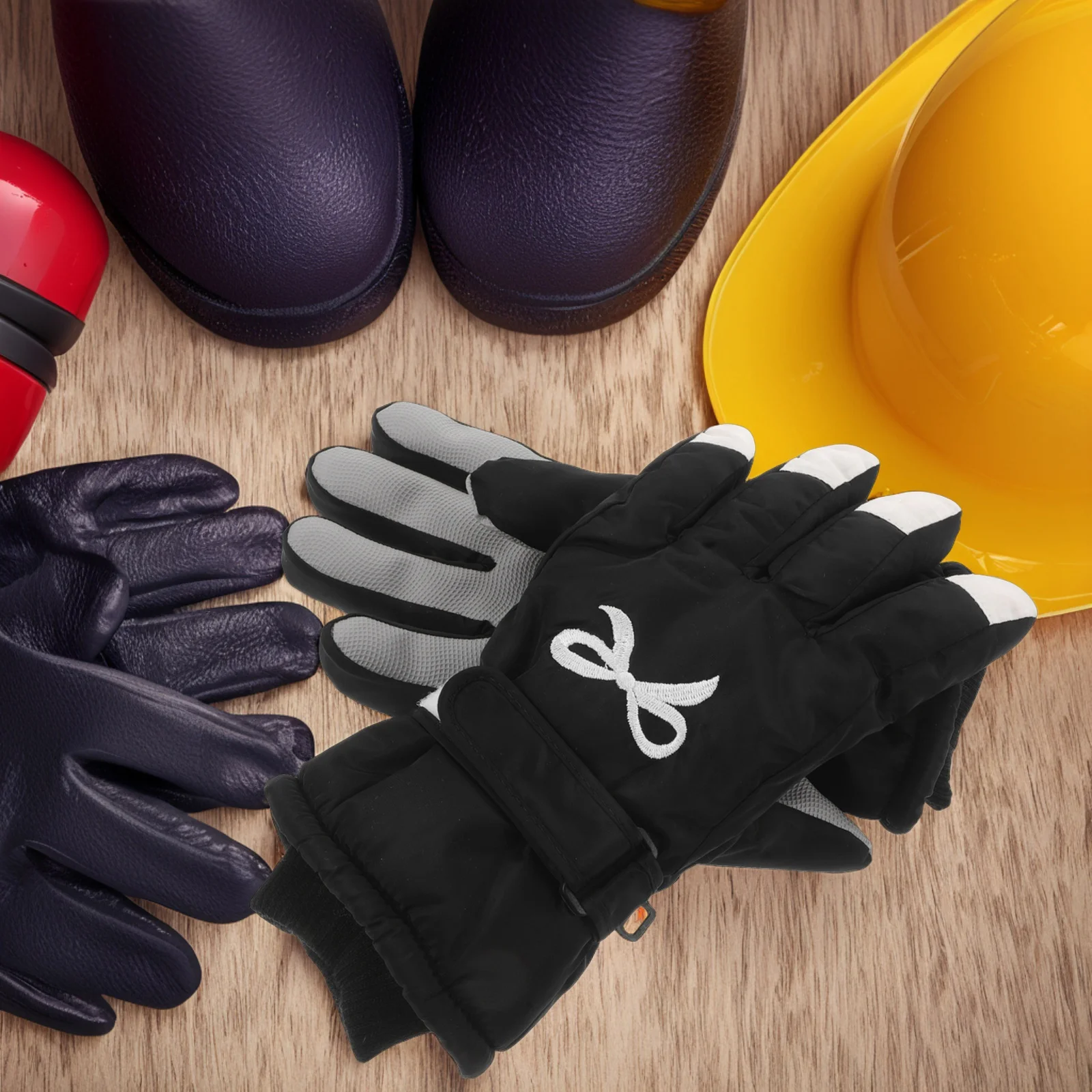 1 زوج مقاوم للماء يندبروف قفازات الشتاء الحرارية معزول التزلج قفازات ركوب الدراجات للرجال النساء المضادة للانزلاق الطقس البارد الثلوج الرياضة #6