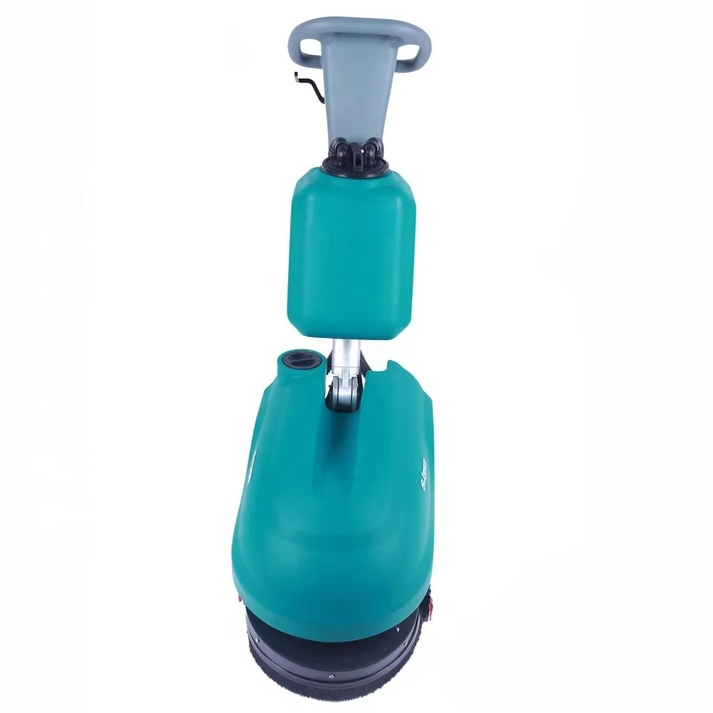 SJ350 Electric Walk Behind  Floor Scrubber Manual Floor Sweeper Cleaning Machine With CE