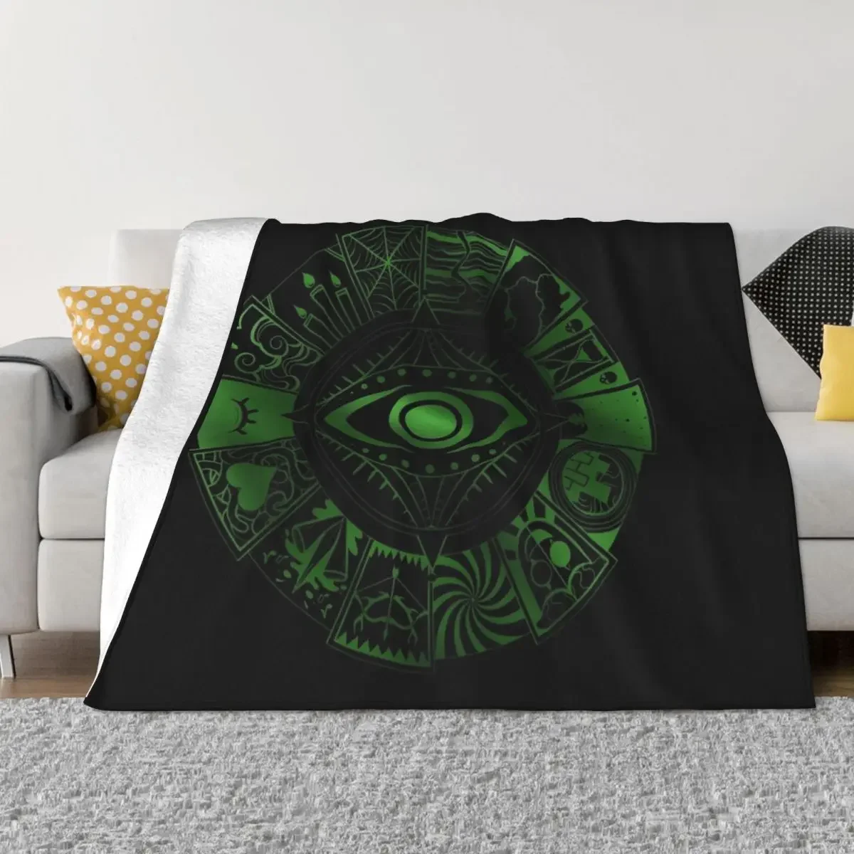 

Fears Wheel Throw Blanket blankets ands Tourist Furry Blankets