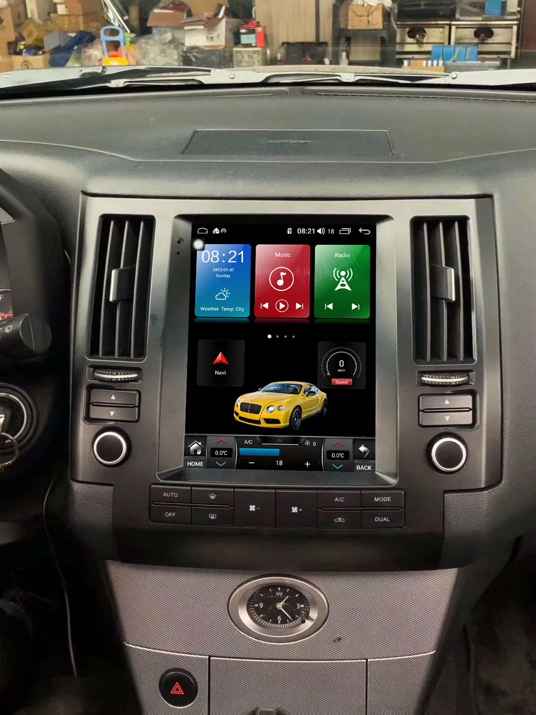 Per Infiniti FX35 FX45 FX25 FX37 2003-2009 Carplay Android Car Stereo Radio Lettore multimediale Navigazione GPS Auto Audio DSP