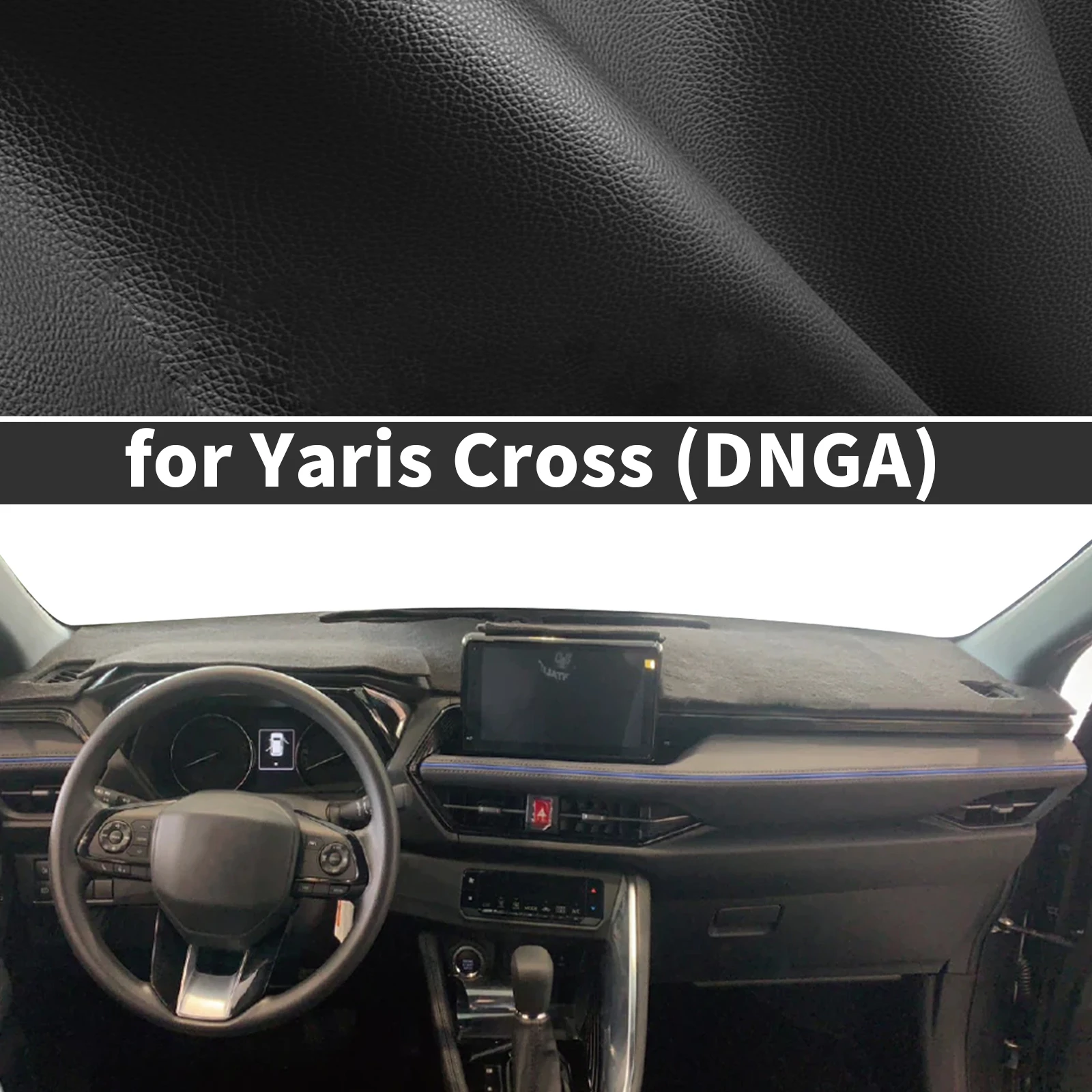 

for Yaris Cross DNGA (Not Fit for TNGA-GA-B) Custom fit Dashboard Cover Sun Shade Dash Mat Anti‑Glare Carpet Dash Pad Dashmat