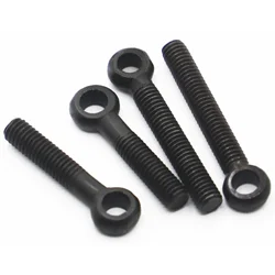 GB798 Black Carbon Steel Ring Link Bolt Fisheye Eye Slip Hole Screw M6 M8 M10 M12