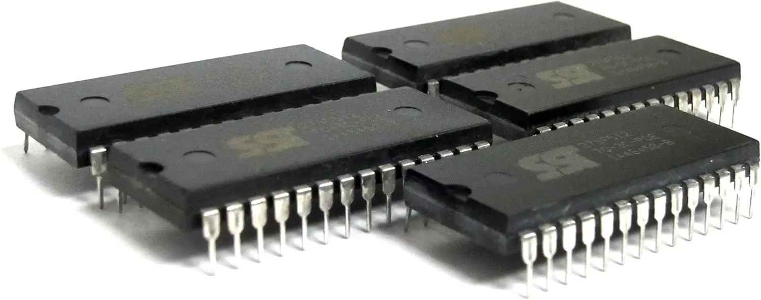 5 Chips EEPROM SST 27SF512 Genuinos de Alta Calidad, Reprogramables, para Honda, Acura, Nissan, ECM, ECU, PCM