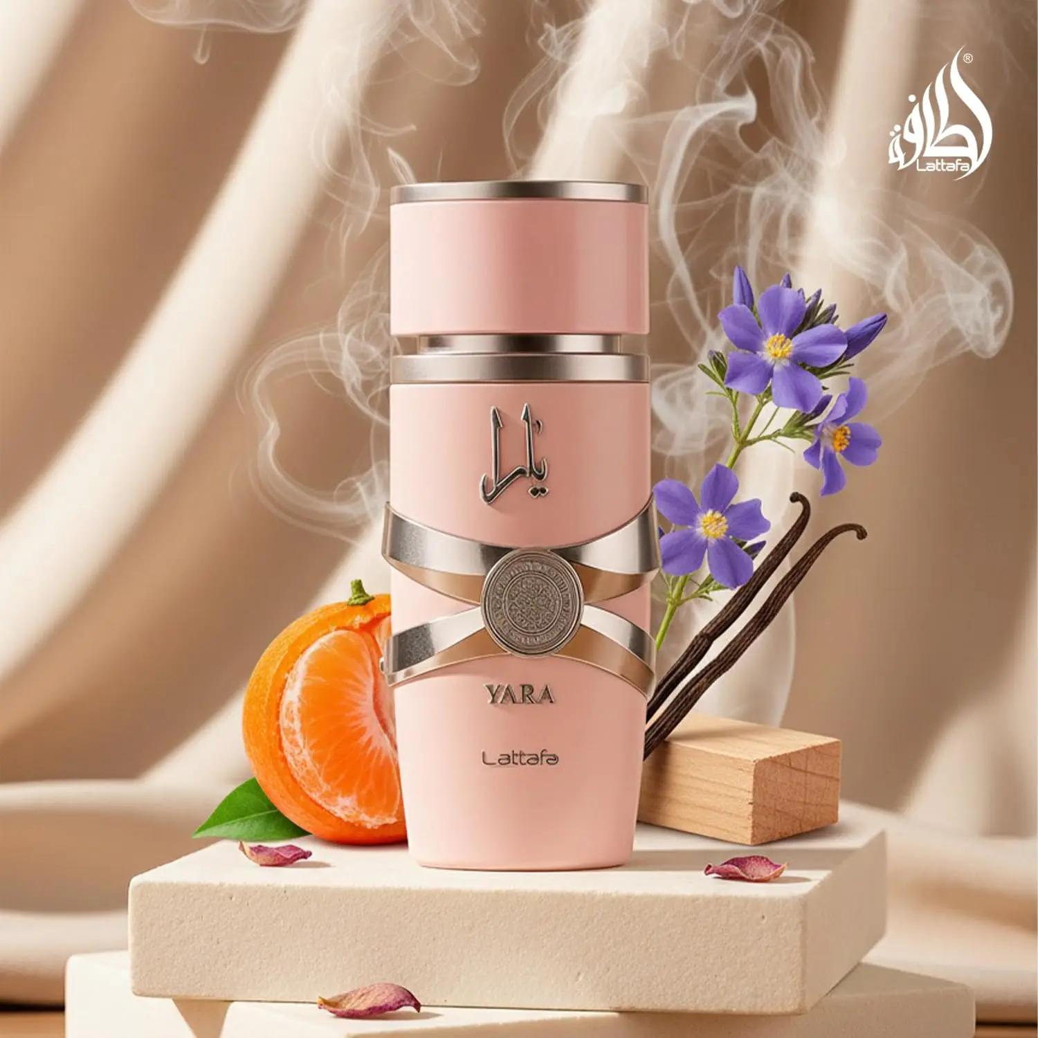 لاتافا يارا - فانيليا، جورماند، فاكهي، زهري - عطر أو دو برفوم عطر يدوم طويلاً للنساء، 3.40 أونصة / 100 مل