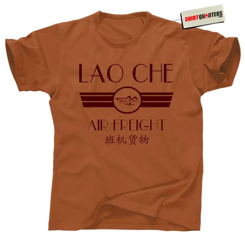 Lao Che Air Freight Shirt Retro 80s Adventure Escape Tee Vintage Indy Gift