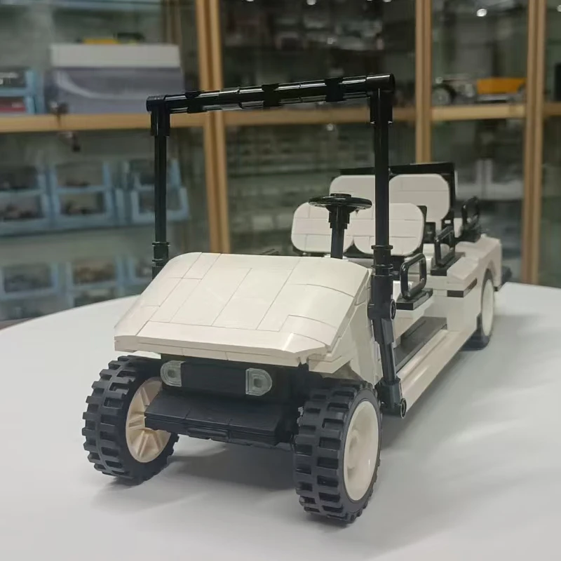 635PCS Building Block Creative รถรับส่งไฟฟ้าปริศนาบล็อกเครื่องประดับของเล่นสําหรับเด็กผู้ใหญ่เดสก์ท็อปสะสมของขวัญ