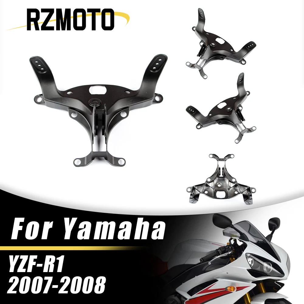 

For Yamaha YZF-R1 2007-2008 Motorcycle Headlight Bracket Headlights Upper Front Fairing Stay YZF R1 07-08