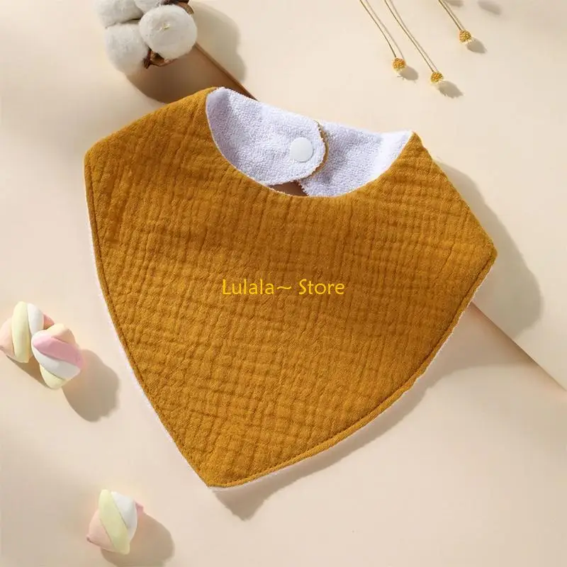 

Y4QA 3pcs Practical & Easy to Clean Bibs Burp Cloth Keep Your Baby Comfortable & Dry