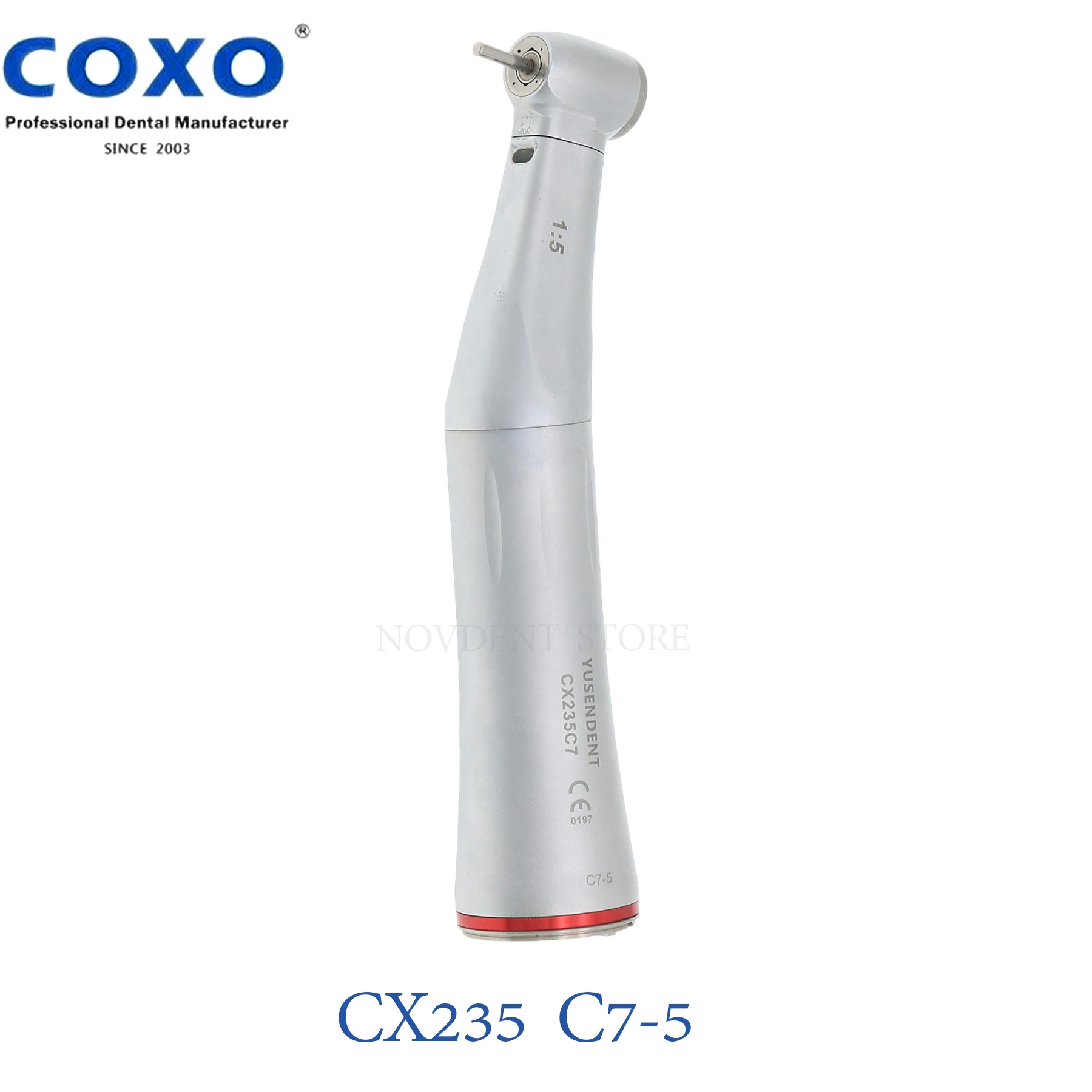 COXO C-Puma Master Electric Motor with Endo Motor with 6:1/1:5 Contra Angle Handpiece CX235 C7-5/C5-1M Repair Dentistry Tool