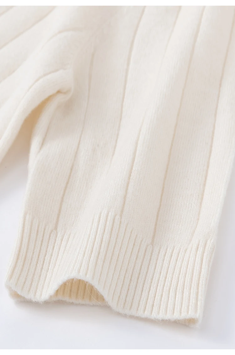 MZ62056 Damen-Pullover mit Polokragen, offenem V-Ausschnitt, kurzen Ärmeln, geripptem Strick, einfarbig, weiche Modal-Mischung, lässiges Oberteil für den frühen Herbst. – Detail 17