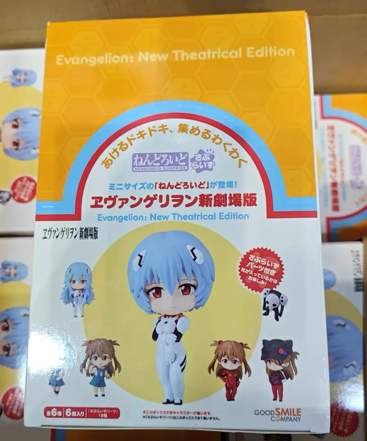 In Stock Genuine Good Smile Nendoroid Neon Genesis Evangelion Rei Ayanami Soryu Asuka Langrey Figure Anime Model Toy