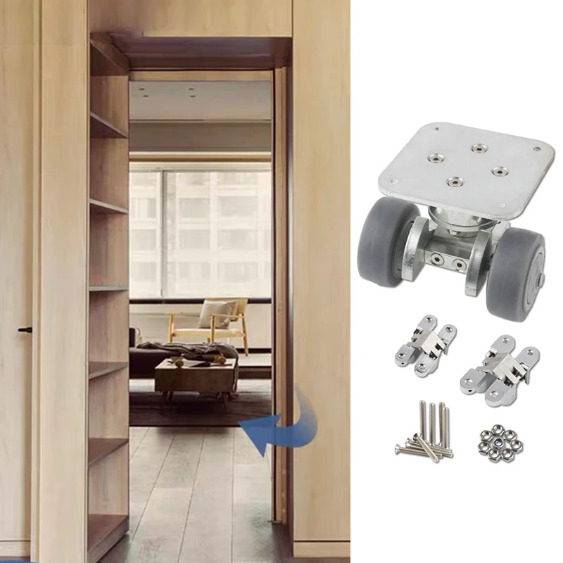 

Невидимый настенный шкаф с электрическими раздвижными полками, скрытый встроенный шкаф-стеллаж с книжным шкафом, комплект фурнитуры для дверей Мерфи, секретный шкаф