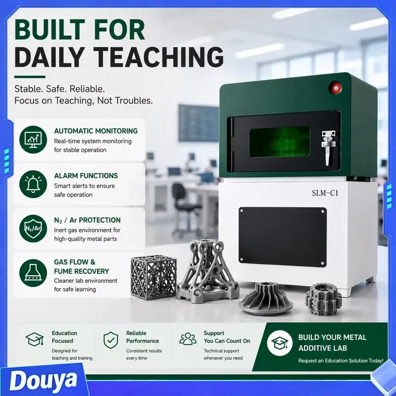 Compact SLM Metal 3D Printer for Universities Technical Colleges and Additive Manufacturing Training Centers - view 5