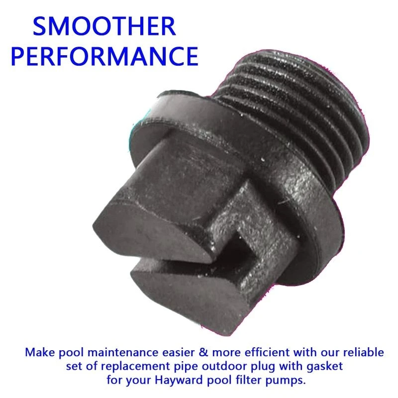 Heavy Duty Drain Plugs with O-Rings Quality PP Material Number SPX1700FG Pool C5AD