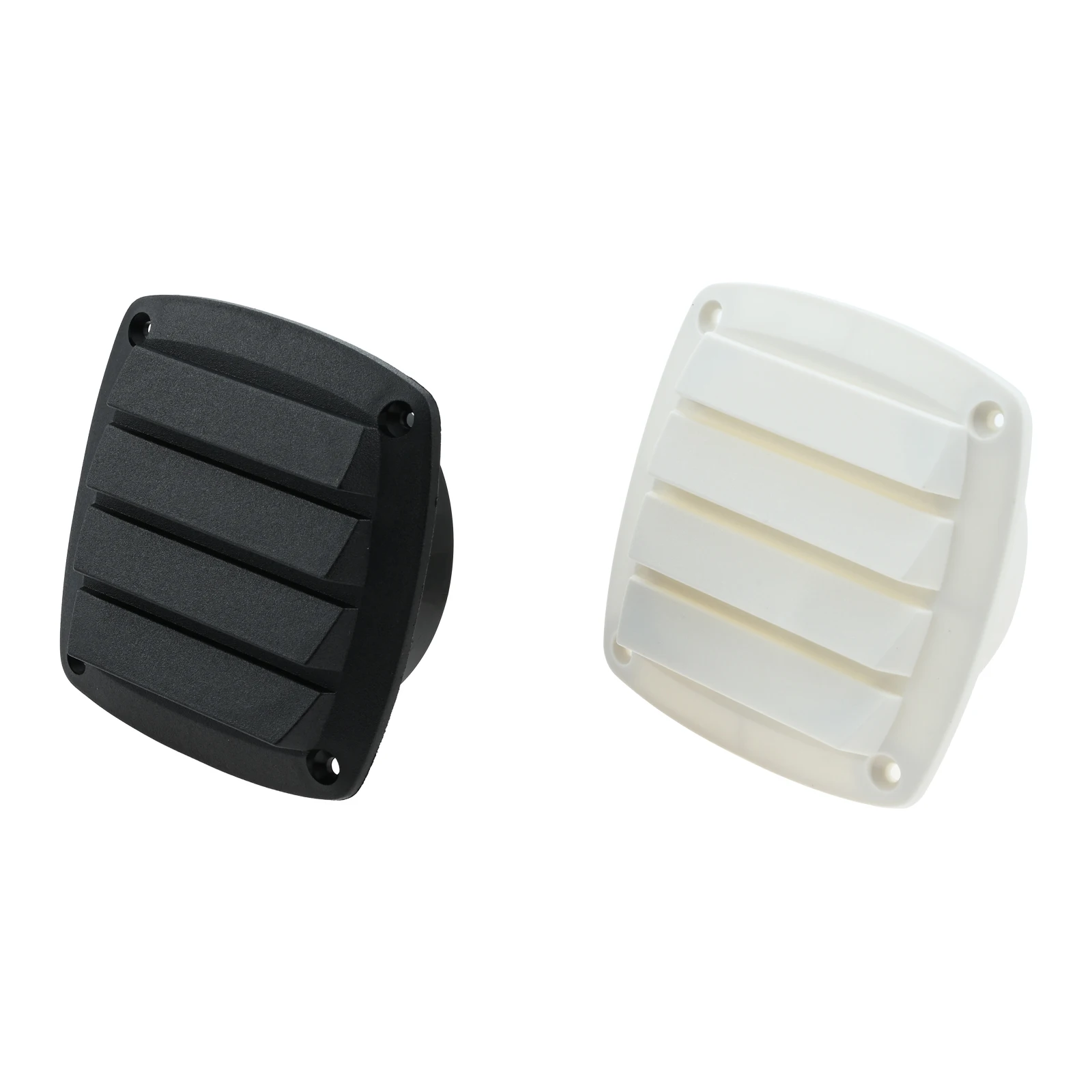 ÉColorado à persiennes de ventilation marine en plastique ABS, noir et blanc, quincaillerie d'aération hydrair, bateau et yacht, 101mm, 4 po, 1PC