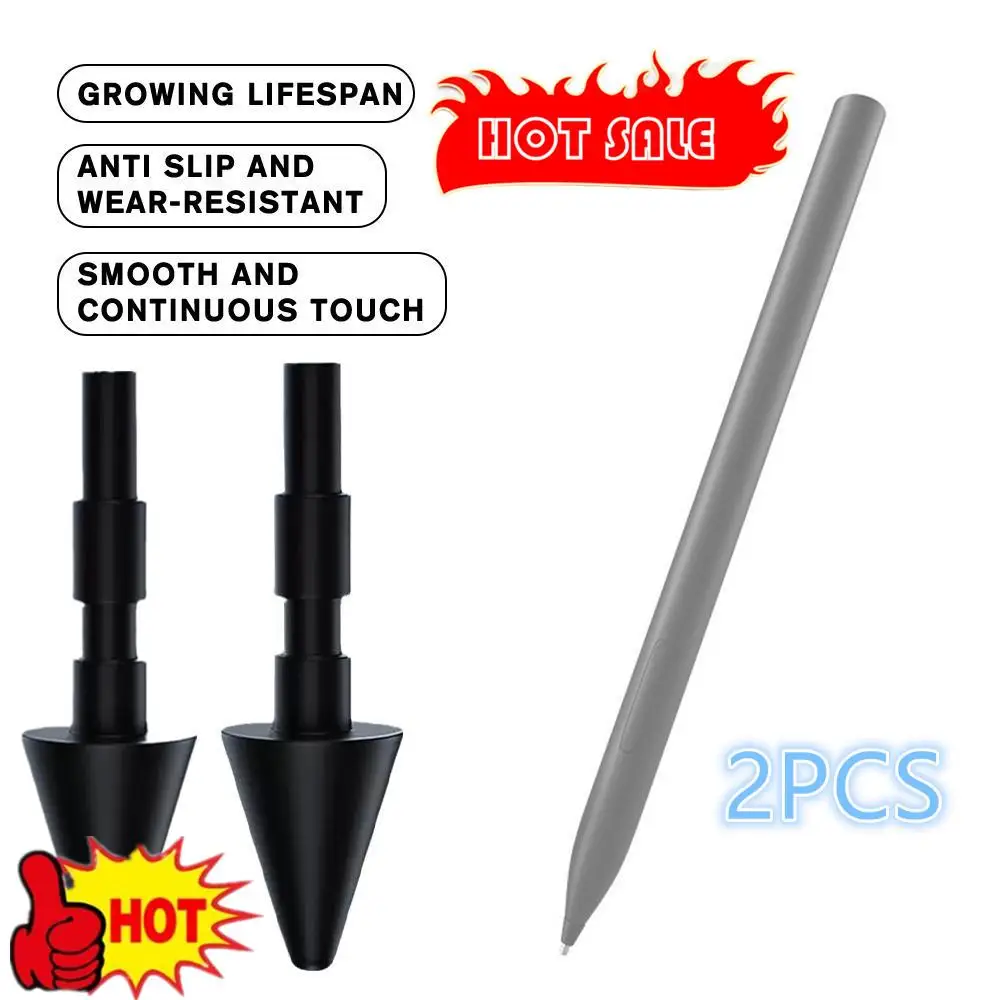 1/2PCS Smart Pen Nib For Xiaomi Mi Pad 5 Pro Tablet Capacitive Pen Stylus Nib Tablet Stylus Pen Spare Nib Magnetic Pen Tip Repla