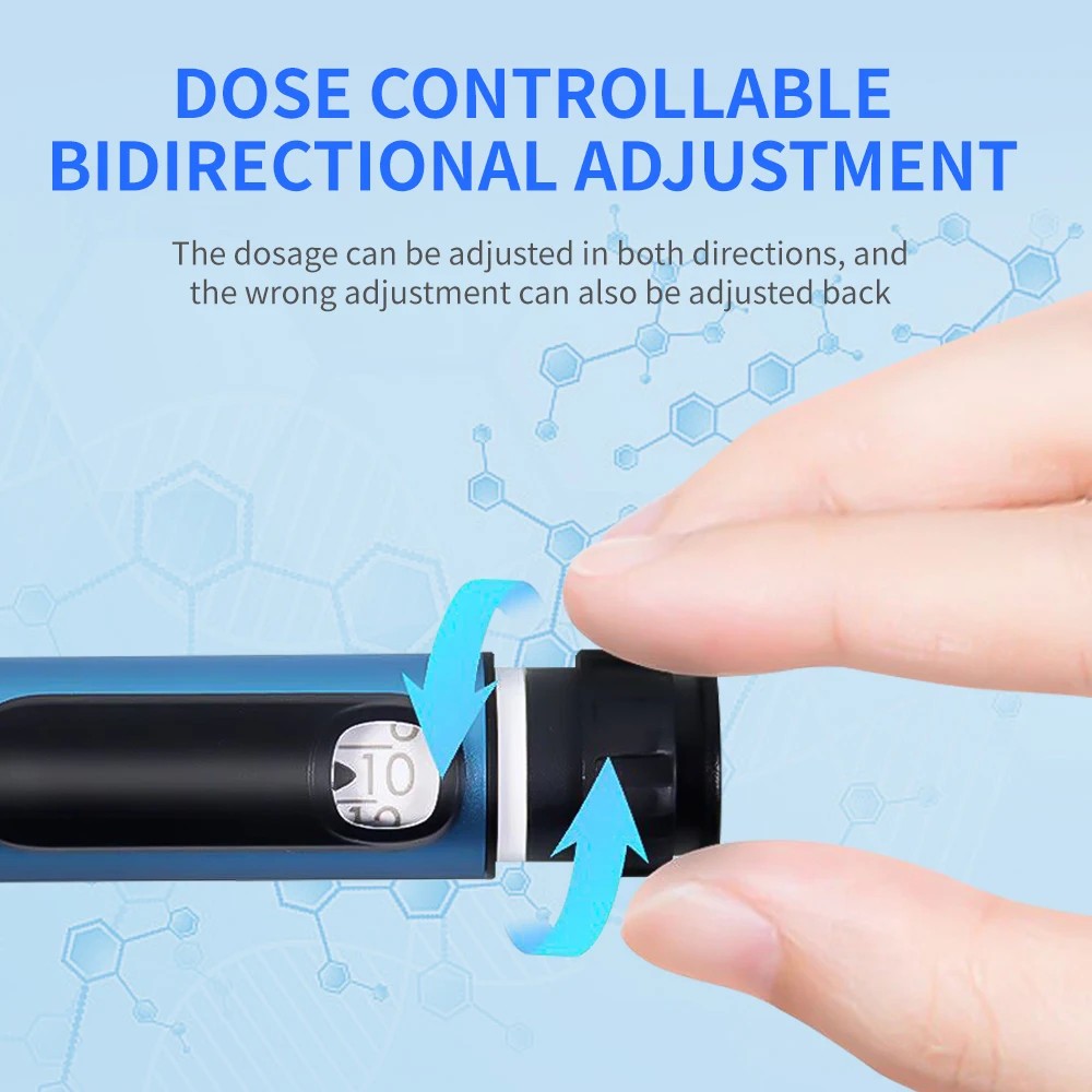 Insulin Pen Suitable for 3ml Injection Pens for Peptides Complying with ISO 11608-3 Standard for Diabetics Latest Household