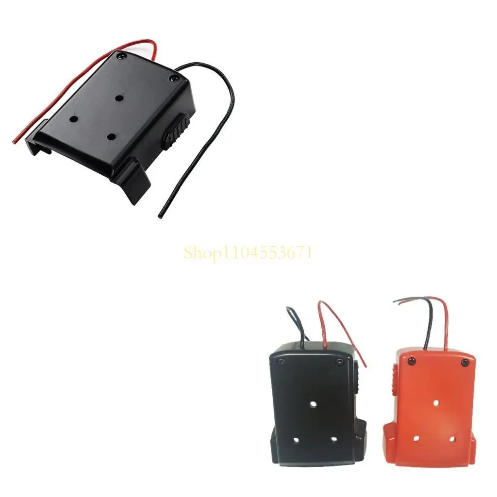 Best Seller Durable Battery Adapter Holder Dock with Wires for 14.4-18V Tools Battery Holders