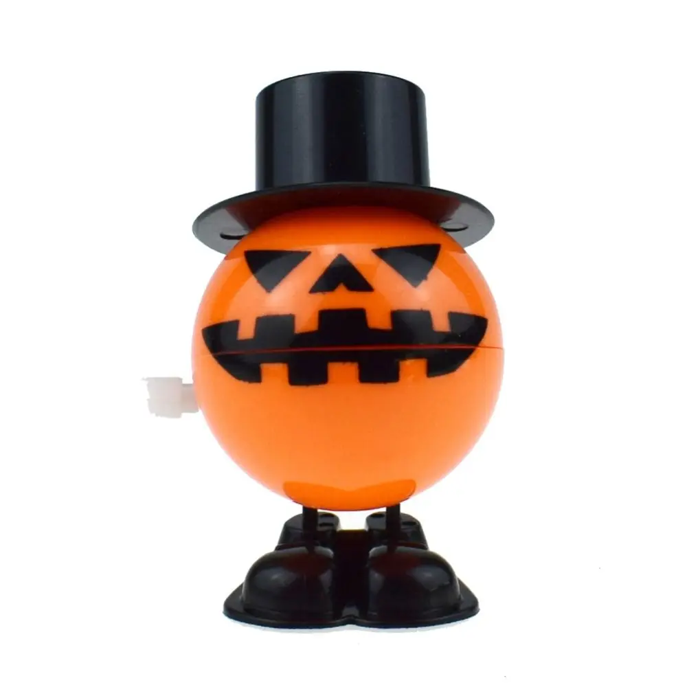 Jouet à remonter série Halloween, bricolage, fantôme sautant, jouets mécaniques d'halloween, jouets de farces de sorcière citrouille, ornement d'halloween
