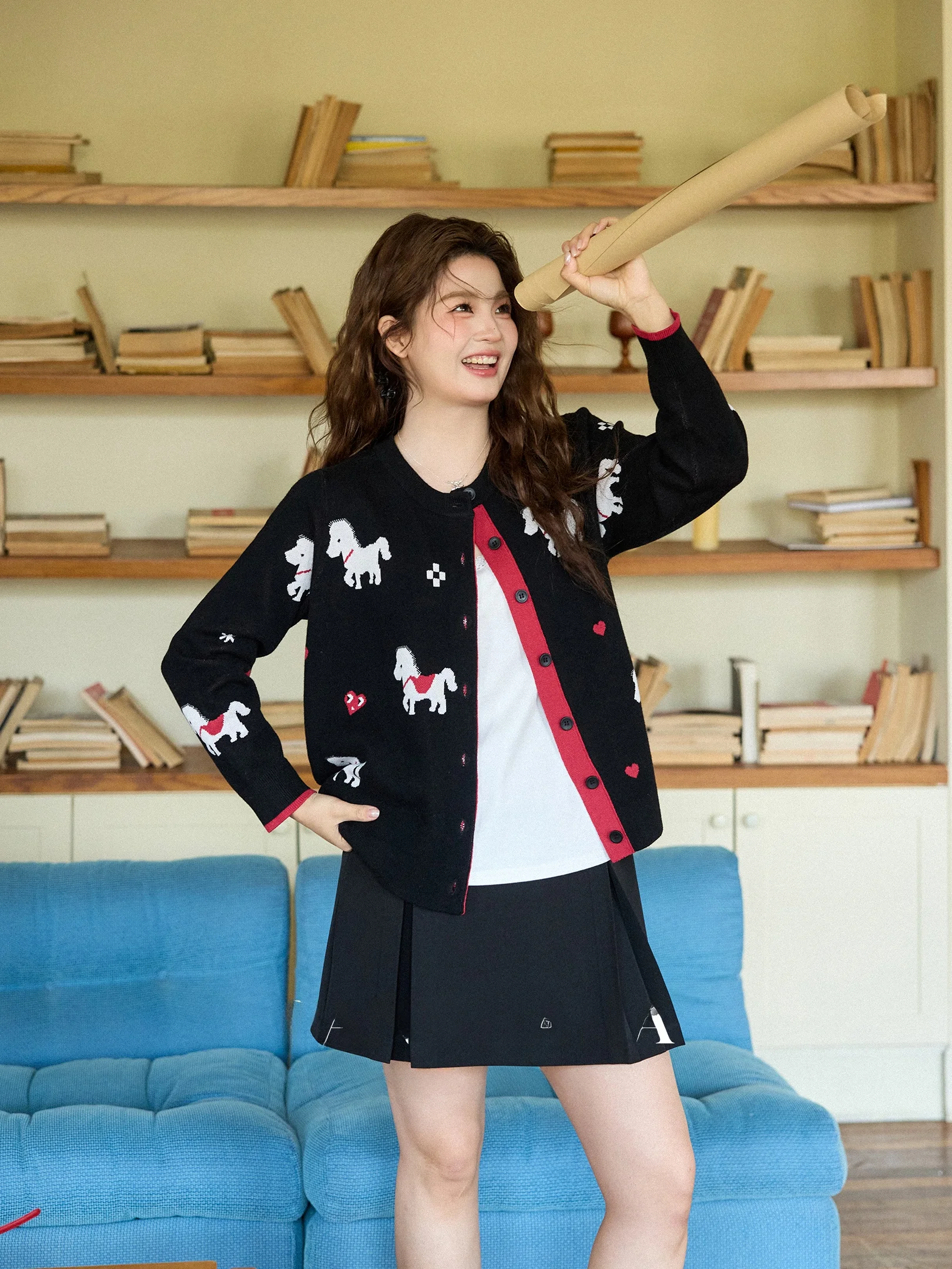 

Вязаный свитер больших размеров с круглым вырезом, повседневный, модный, свободного кроя, весенний, женский топ от Pajiajia для полных женщин