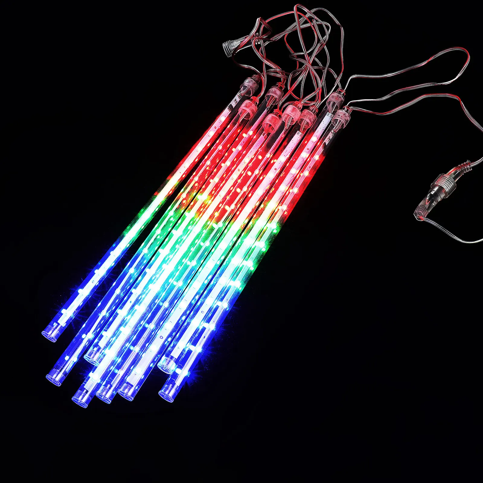 Xmas Outdoor Lighting Decorations - LED Meteor Shower Lights Yard Lamp