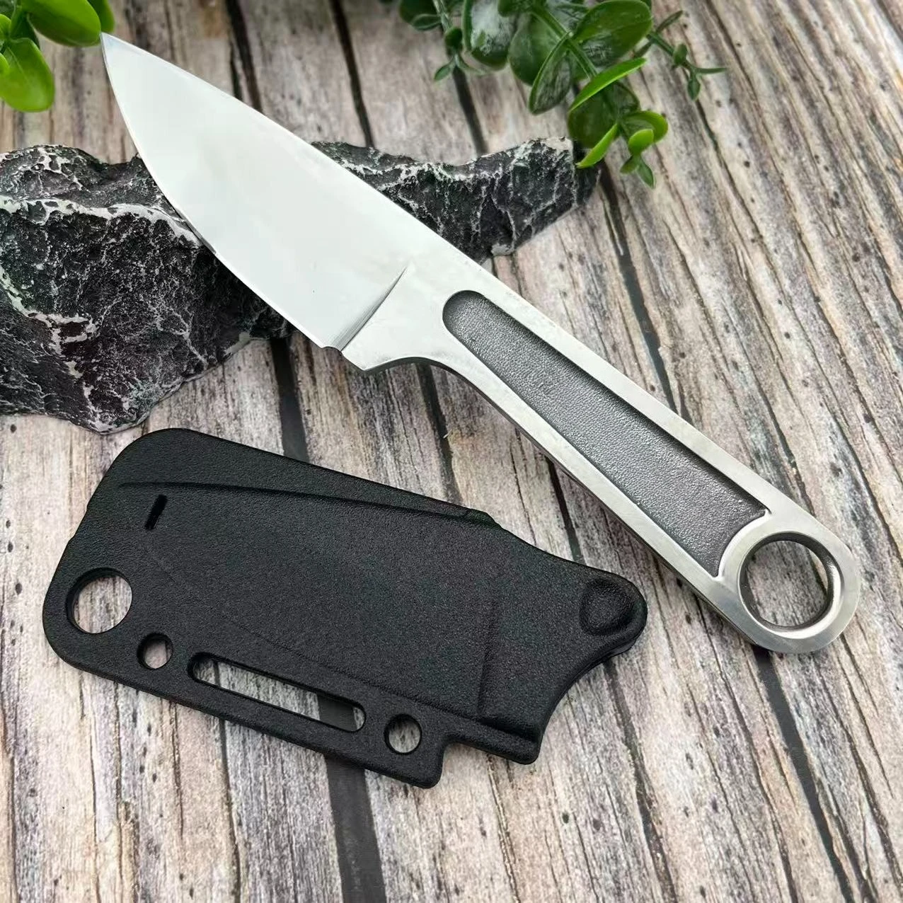 

Высококачественный нож из нержавеющей стали с лезвием и ручкой EDC, питьевой нож для кемпинга, охоты, карманный нож, нож для выживания в дикой природе