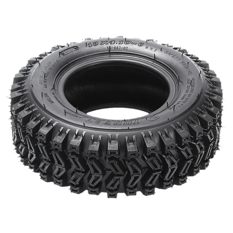 Anti Slip Snow Bike Tire 13X4.10-6 Universal ATV Beach Bike Kart Lawn Bike Vacuum Off-road Outer Tire