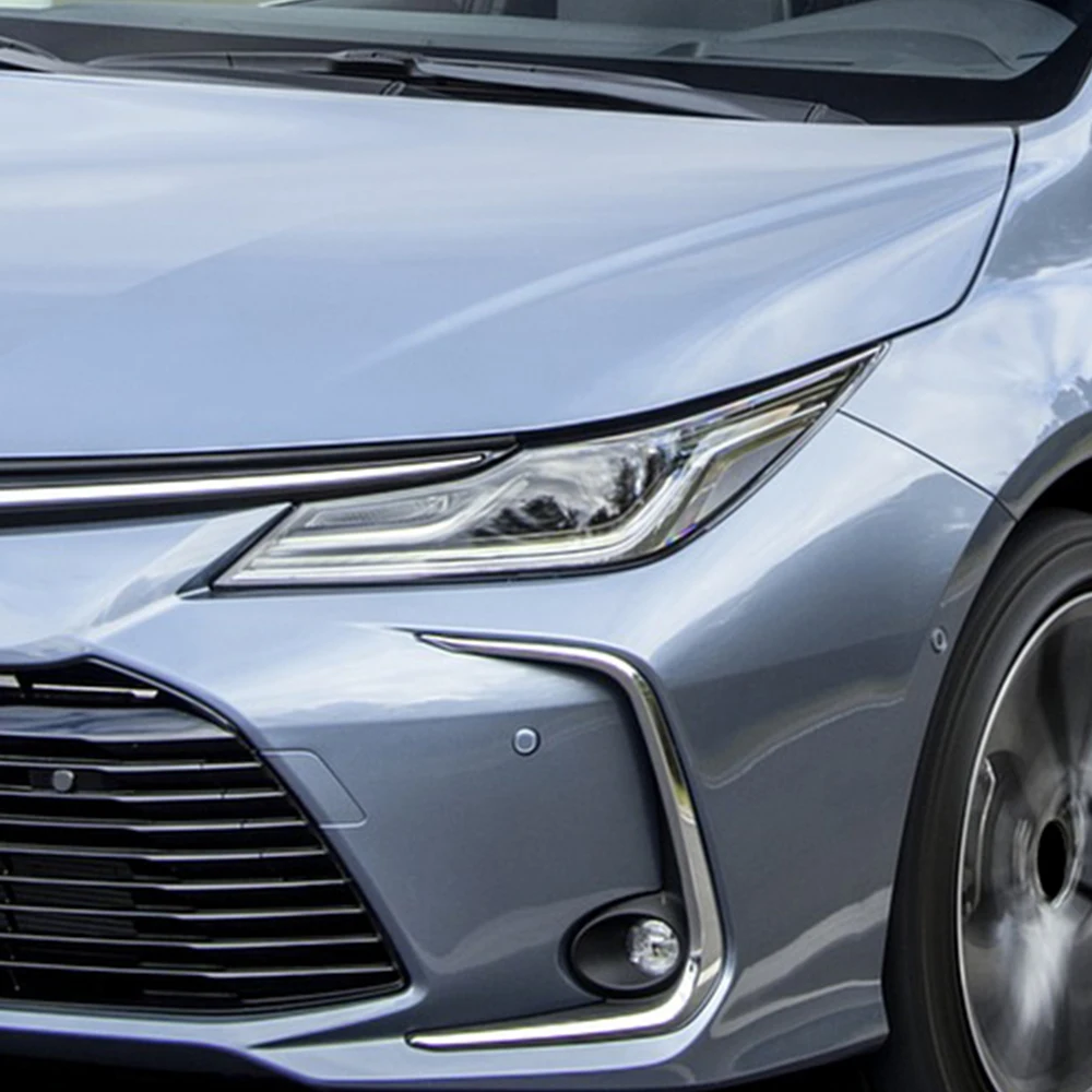 Für Corolla E210 Limousine Schrägheck 18-26 Hochglanz Rauchschwarz Auto-Scheinwerfer-Schutzfolie Vorgeschnittene Kratzfeste Vinyl-Folienverpackung – Detail 2