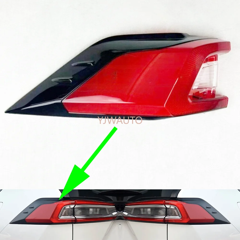 For Toyota Wildlander 2020 2021 2022 2023 2024 2025 Taillight Lens Cover Car Taillamp Rear Lampshade Brakelights Outer Shell
