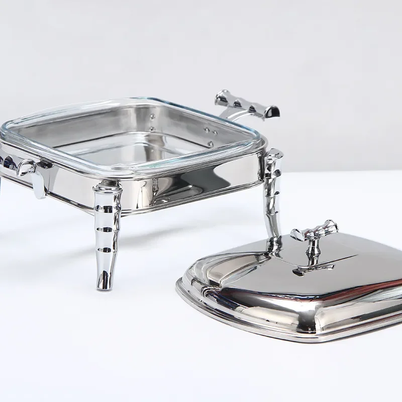 Commercial Stainless Steel Alcohol Stove for Fish Tank Heating High Grade Solid Fuel Burner for Hotel Restaurant Kitchen Use