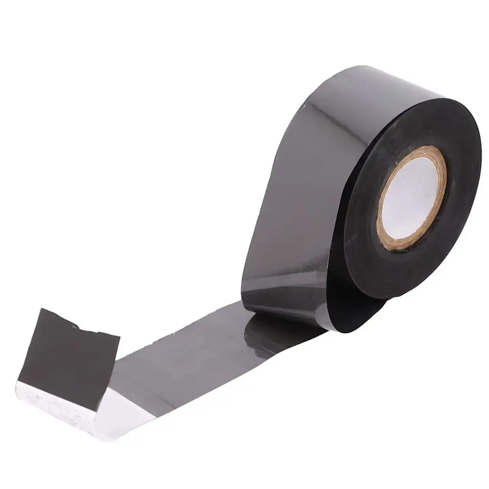 1Roll Black LC1 Printer Ribbon 25/30/35mm 100m Printer Tape Thermal Coding Printing Machine Parts