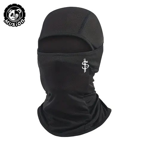 Musion US Dollar Print Passamontagna Tubo Maschera Moto Moda Stampa Maschera Bandana Sciarpa con fascia originale per sport all'aria aperta