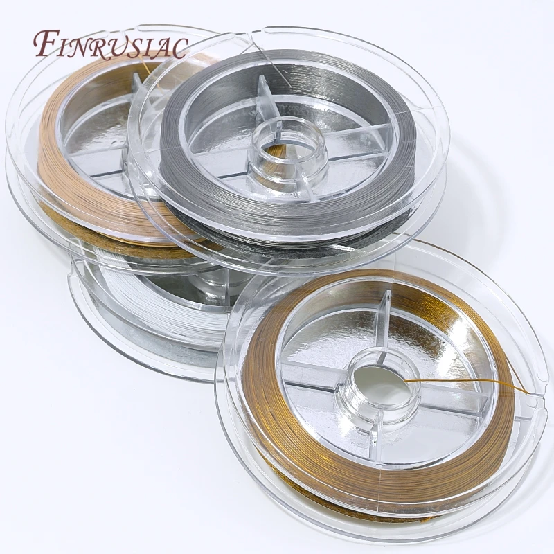 50 Meter/Rolle 0,3/0,38 mm nylonbeschichteter Edelstahldraht, Schmuckdraht, Perldraht für DIY Armband- und Halskettenherstellung, Bastelschnur – Detail 13