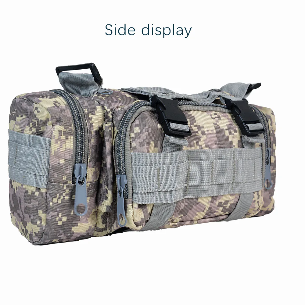 Sports outdoor Camo riding photography Tactical Magic 3P Attack Fanny pack Multi-function outdoor shoulder bag