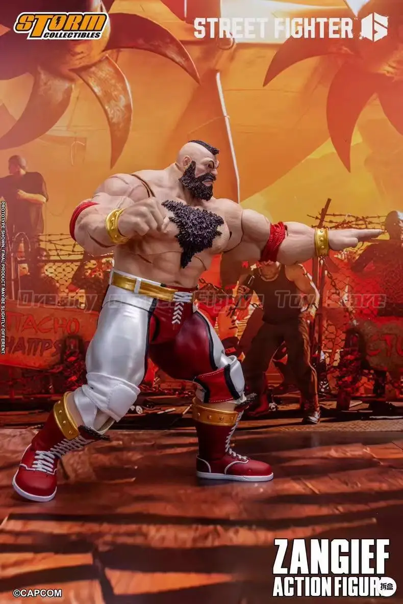 

В наличии: Фигурка STORMTOYS CPSF29 Street Fighter 6 ZANGIEF 1/12