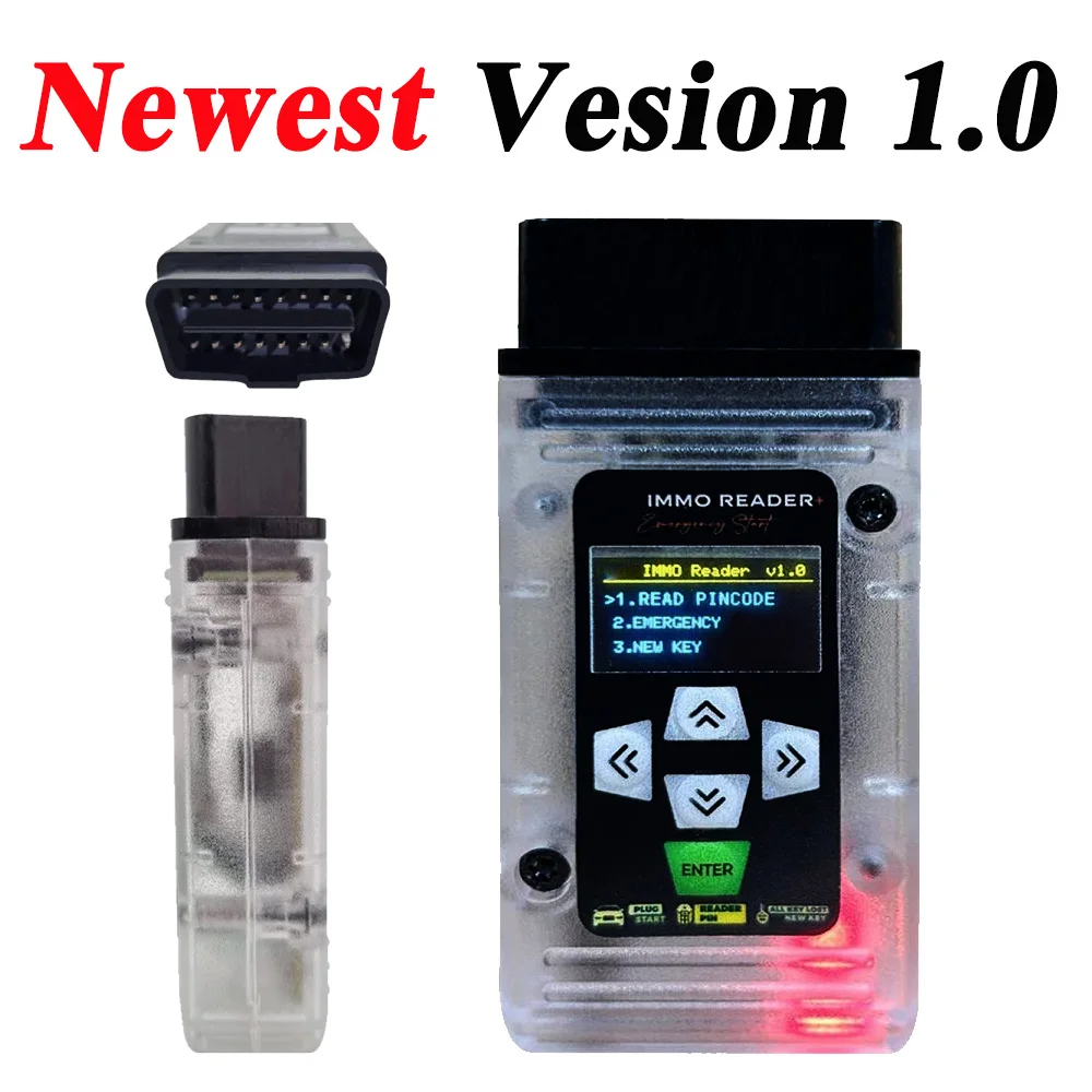 For PSA Start Case PIN Code Reading and Bypass Immobilizer OBD2 Multi Car Diagnostic Tool via CAN Plug and Start - Image 5