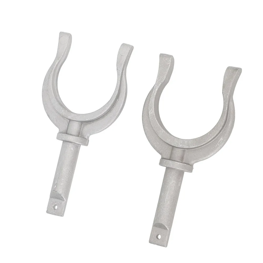 2Pcs Portable 2in Rowlock Socket Bracket Aluminum Oar Lock Boat Rowlock Socket Bracket Canoe