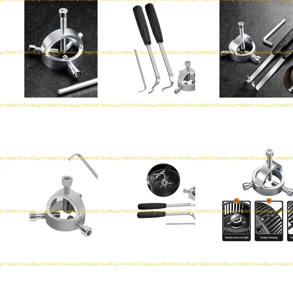 

Q2Q4 Ranges Hood Wind Wheel Puller Fan Impeller Puller Removal Tool Hand Tool