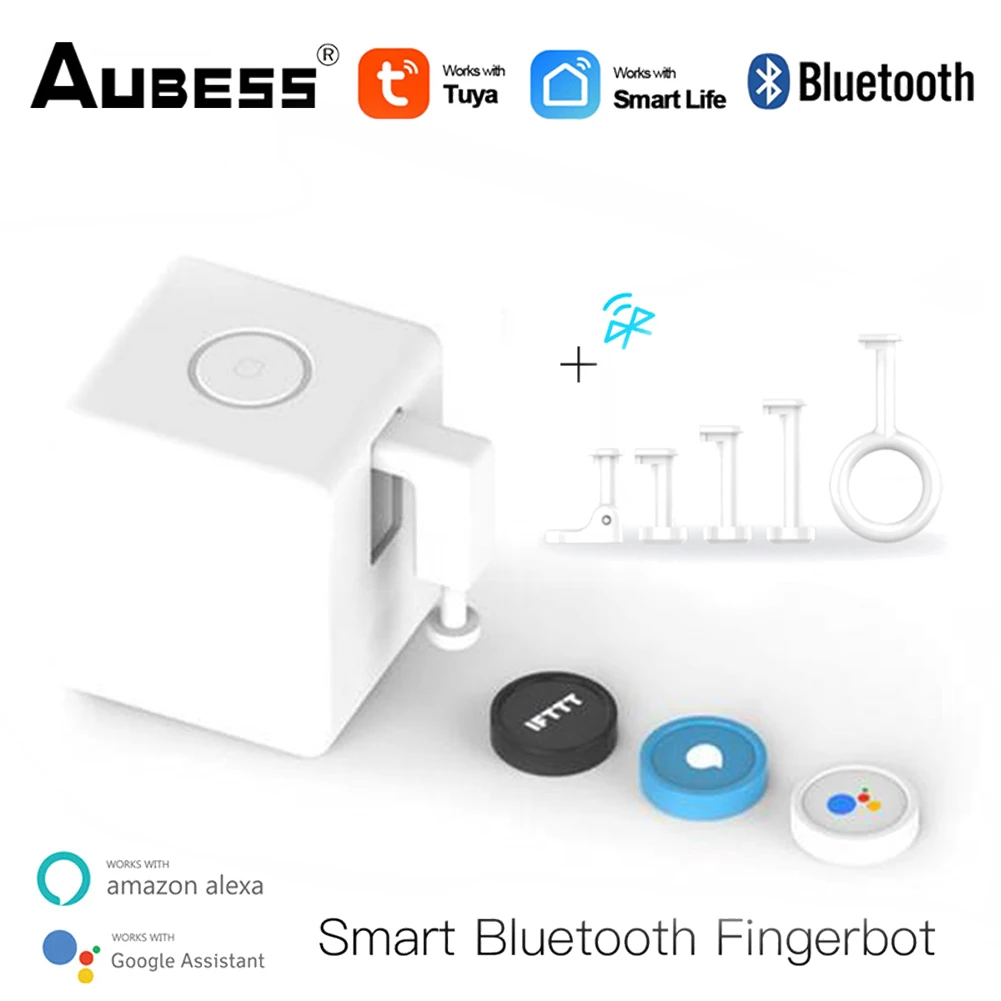 

Tuya Smart Bluetooth Fingerbot Plus Switch Bot Knop Pusher Smart Home Smart Life App Remote Control for Alexa, Google Assistant