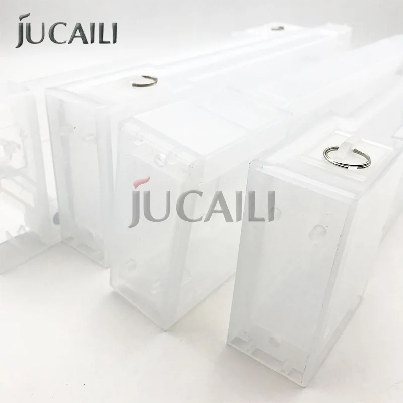 Jucaili Eco-solvent Printer 440ml Ink Cartridge for Epson Mimaki Mutoh Roland Refillable Ink Cartridges Long Sub Tank