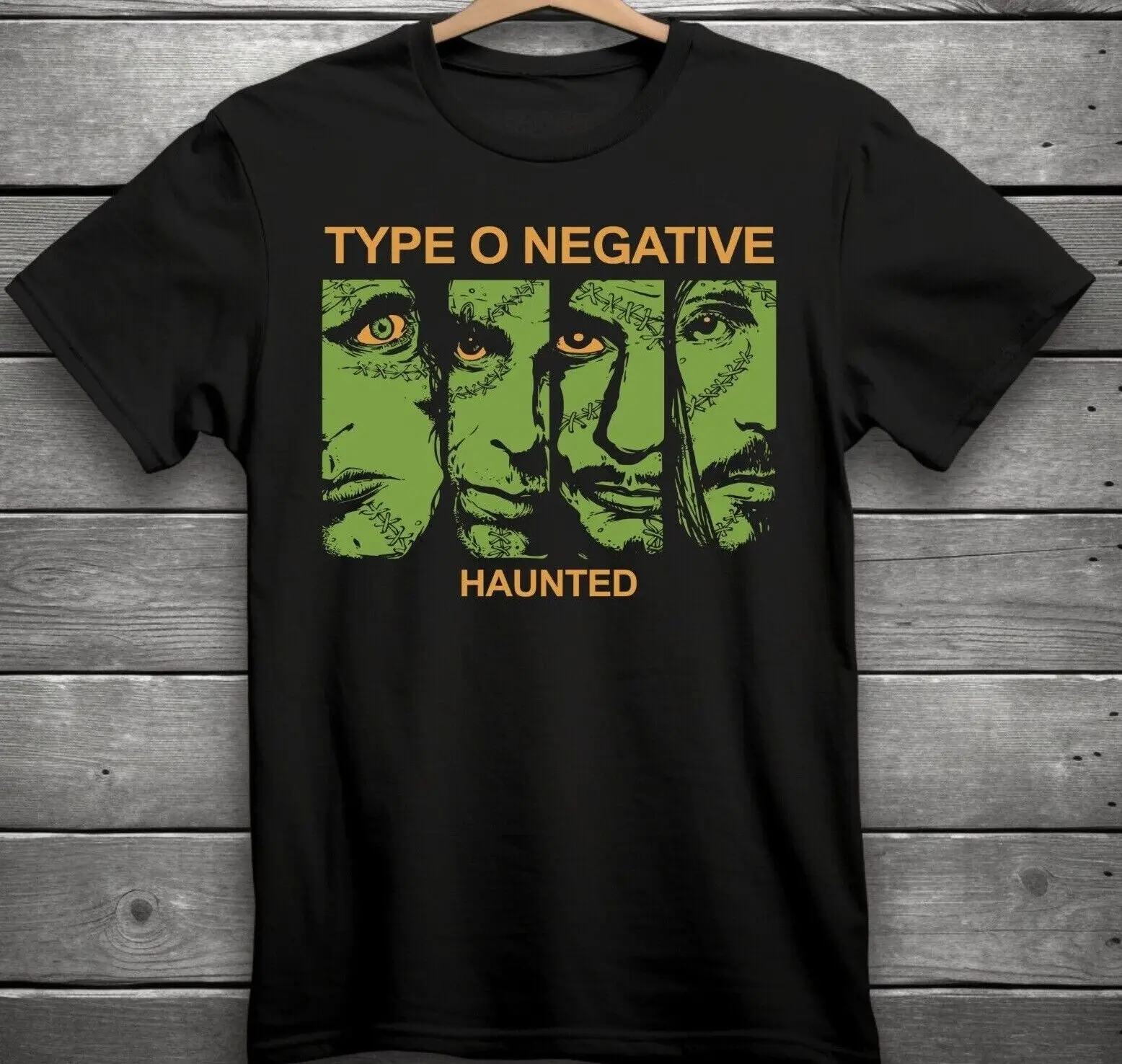 Type O Negative Haunted Band T-Shirt Black S-3XL