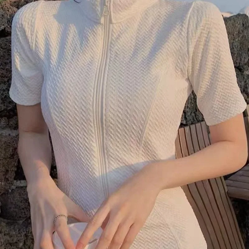 عطلة ركوب الأمواج المحافظ للحماية من الشمس قطعة واحدة ملابس السباحة النسائية تغطي البطن لإظهار الوزن المشاهير على الإنترنت