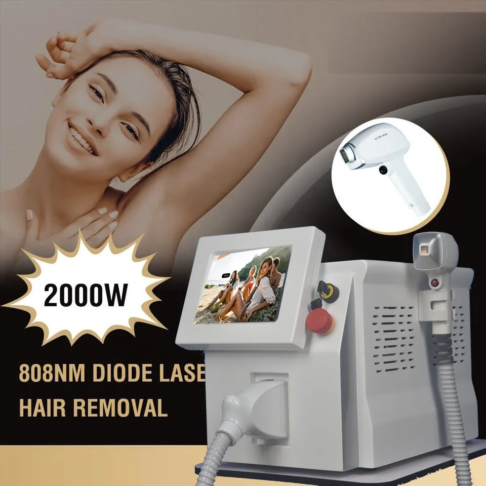 

2022 big power and hot saleDiode laser hair removal 808 755 1064 laser hair removal 2022 design 808 laser permanent hair removal