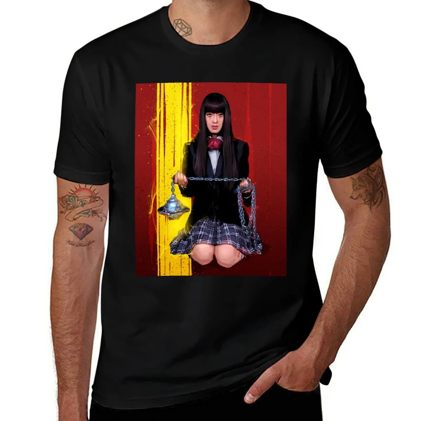 

Gogo Yubari T-Shirt anime t shirts oversize man t shirts for men men t shirt cotton 100% T-Shirt