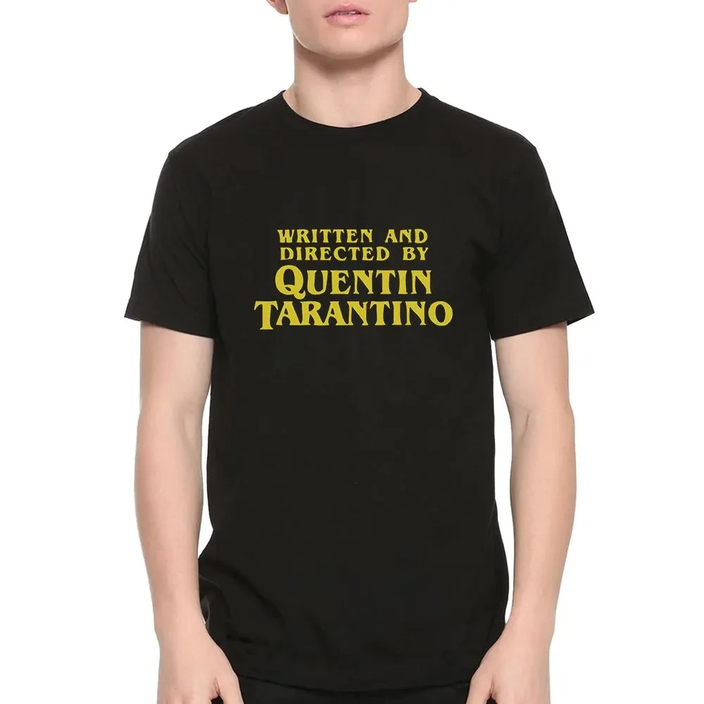

Quentin Tarantino Wrote and Directed This T-shirt, A Men's and Women's Size Print T-shirt, A Casual Short-sleeved Gift for Fans