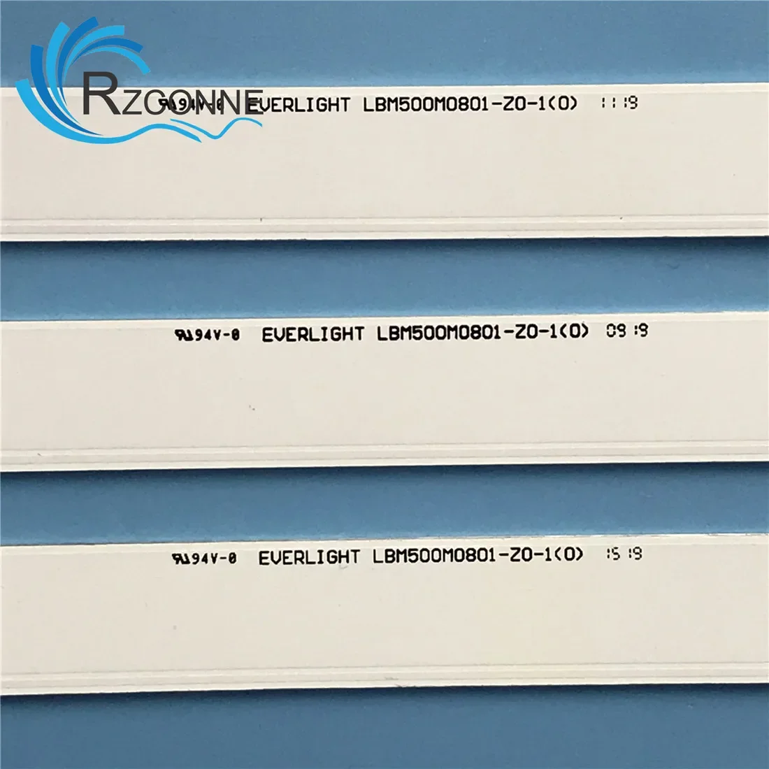 Tira de LED para iluminación trasera 8 lámparas para TV de 50 pulgadas EVERLIGHT LBM500M0801-Z0-1(0) UE50NU7002U T500QVN03.0 UN50NU7095G