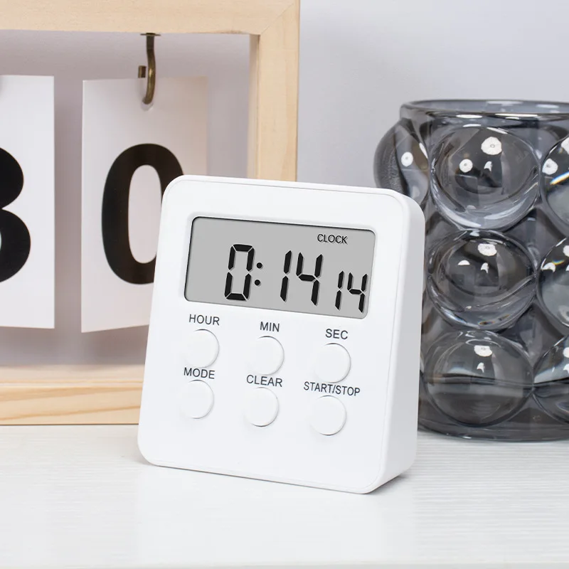 Timer Speciale kookwekker Countdown Elektronische wekker Tijdbeheer Timer Stopwatch Tracker Keeper-apparaat