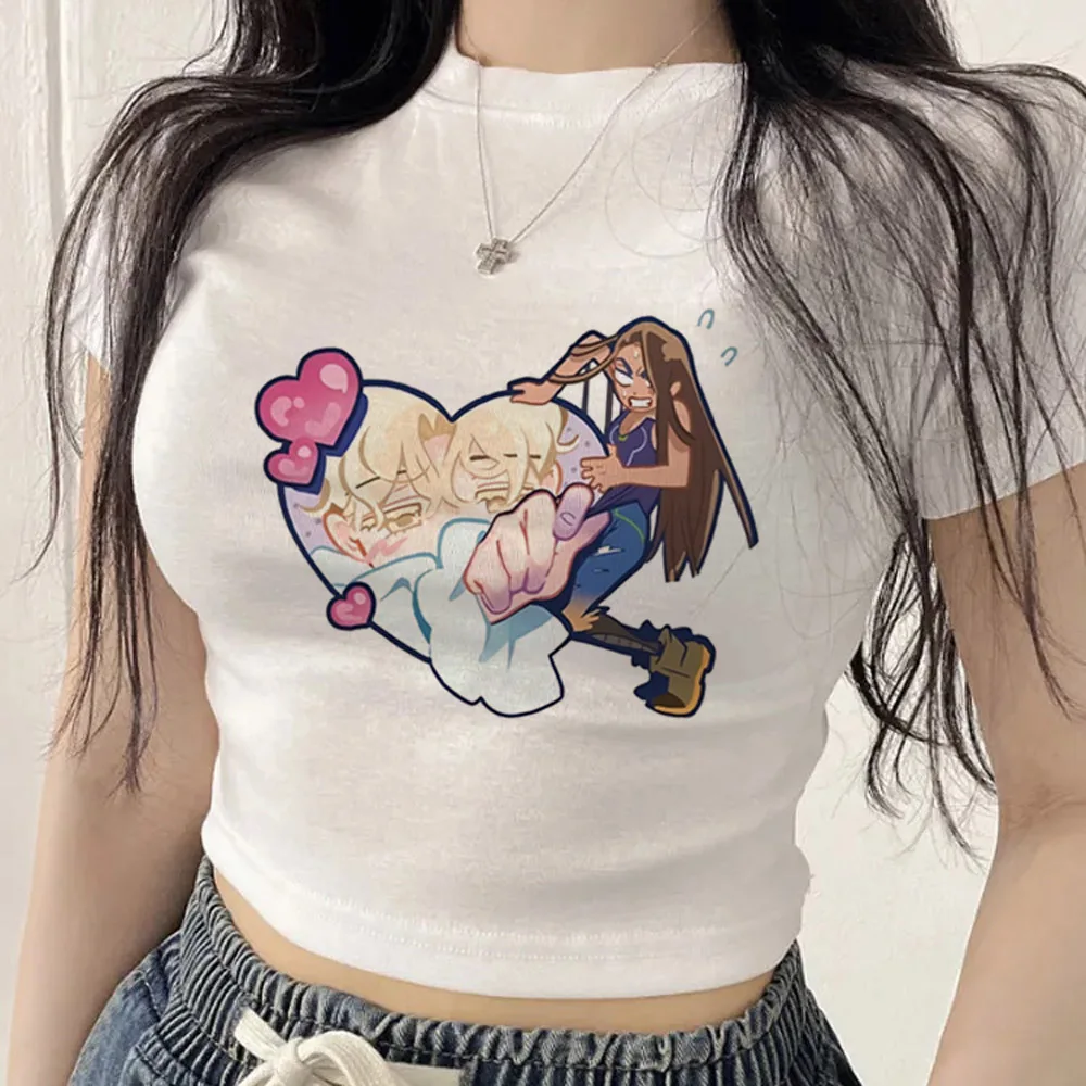 Alien Stage cropped top girl vintage graphic clearance sales manga grunge t-shirt dollette japan gyaru